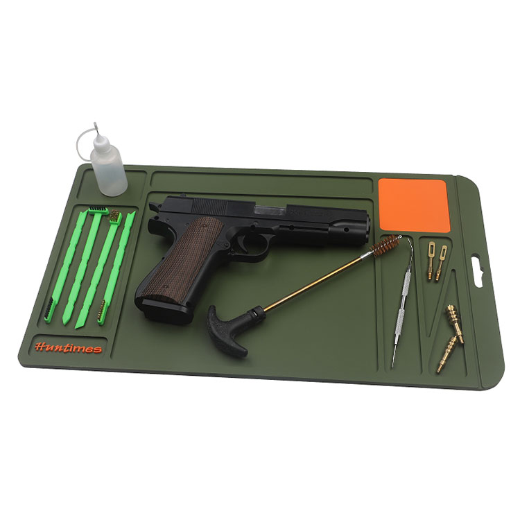 Rubberized Repair Mat For Pistol